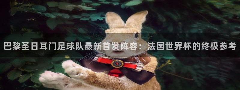 2026世界杯日期:巴黎圣日耳门足球队最新首发阵容:法国世界杯的终极参考